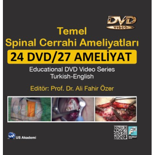 Temel Spinal Cerrahi Ameliyatları 24 DVD Seti